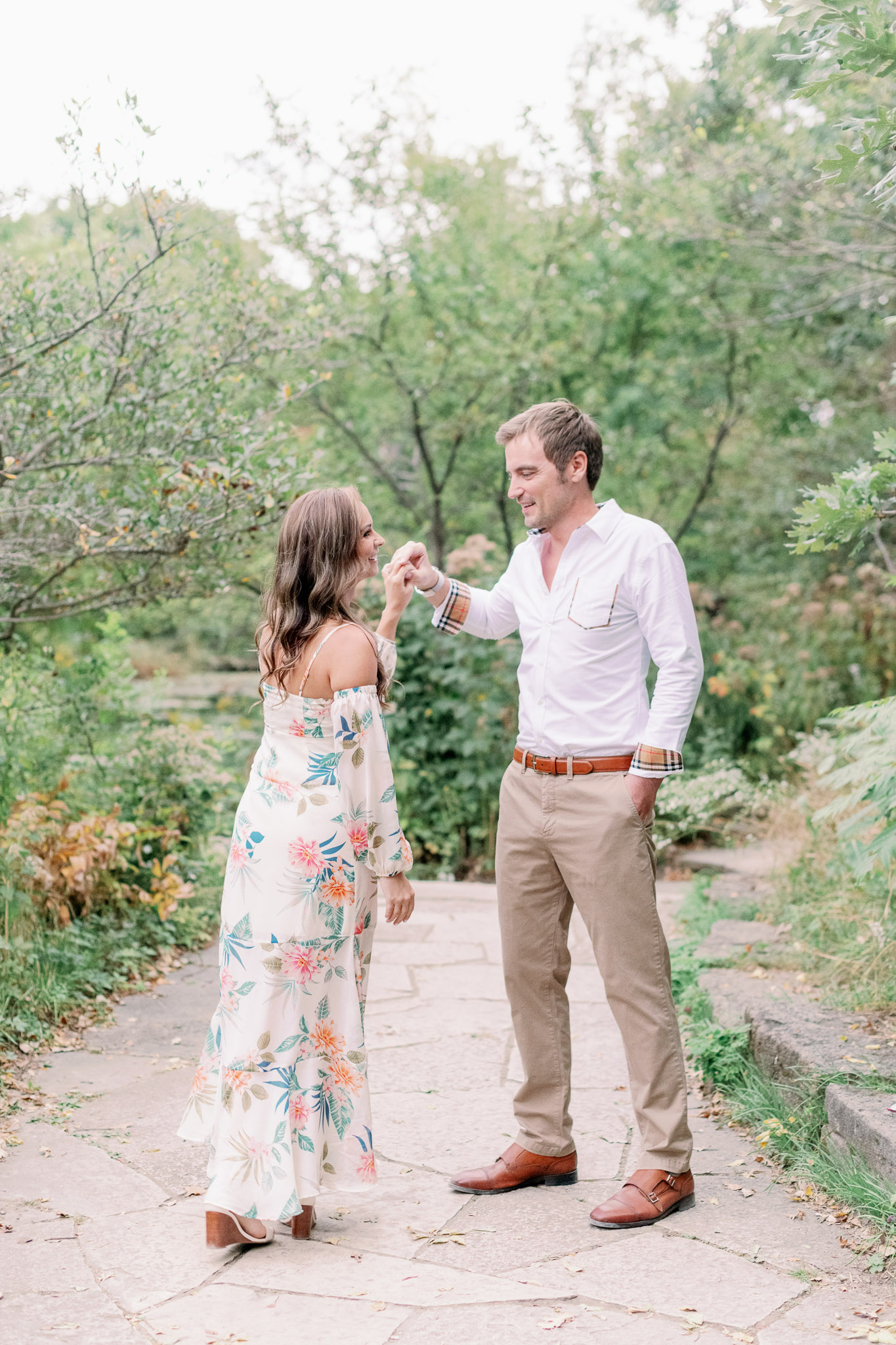 Chicago Engagement – Lincoln Park Alfred Caldwell Lily Pool Engagement Photos-42