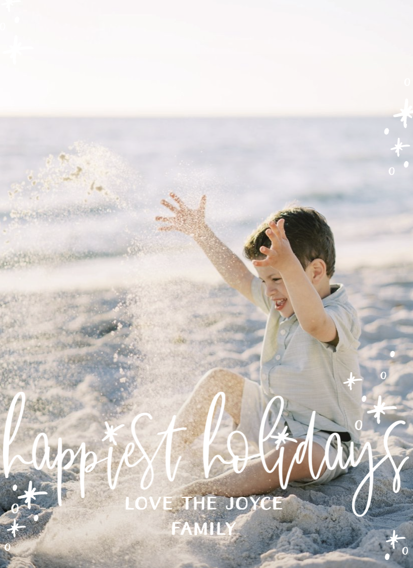 Holiday Photo Cards - Basic Invite