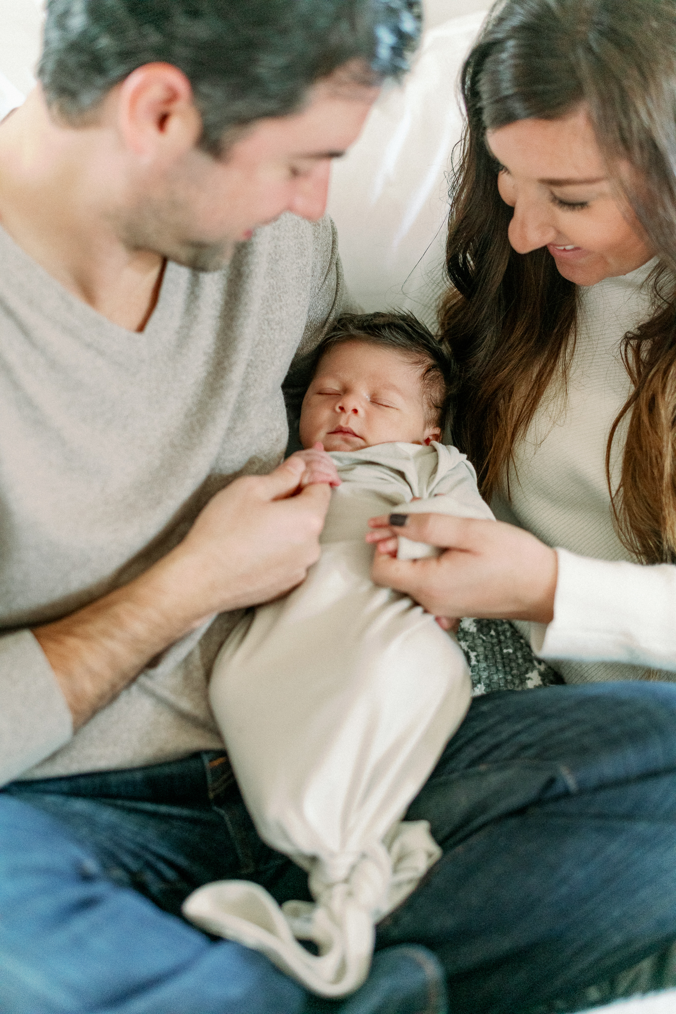 Chicago Suburb Light + Airy In-Home Newborn Photographer – Mason-13