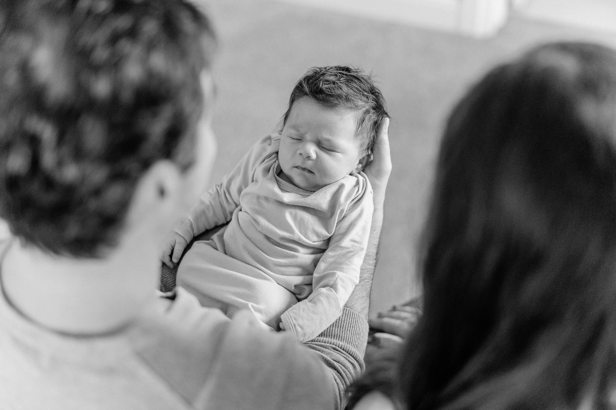 Chicago Suburb Light + Airy In-Home Newborn Photographer – Mason-21