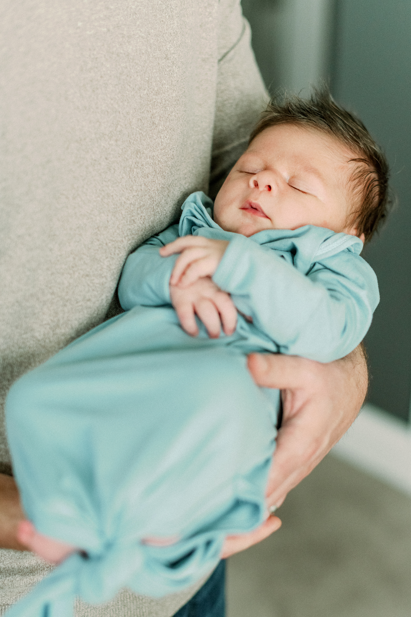 Chicago Suburb Light + Airy In-Home Newborn Photographer – Mason-41