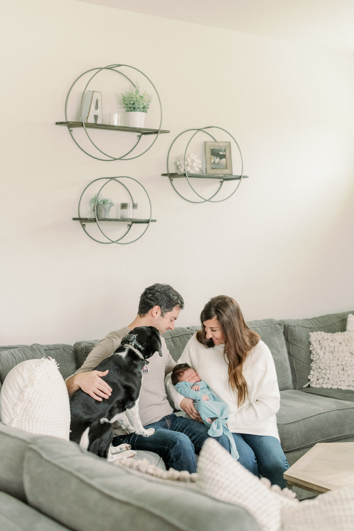 Chicago Suburb Light + Airy In-Home Newborn Photographer – Mason-54