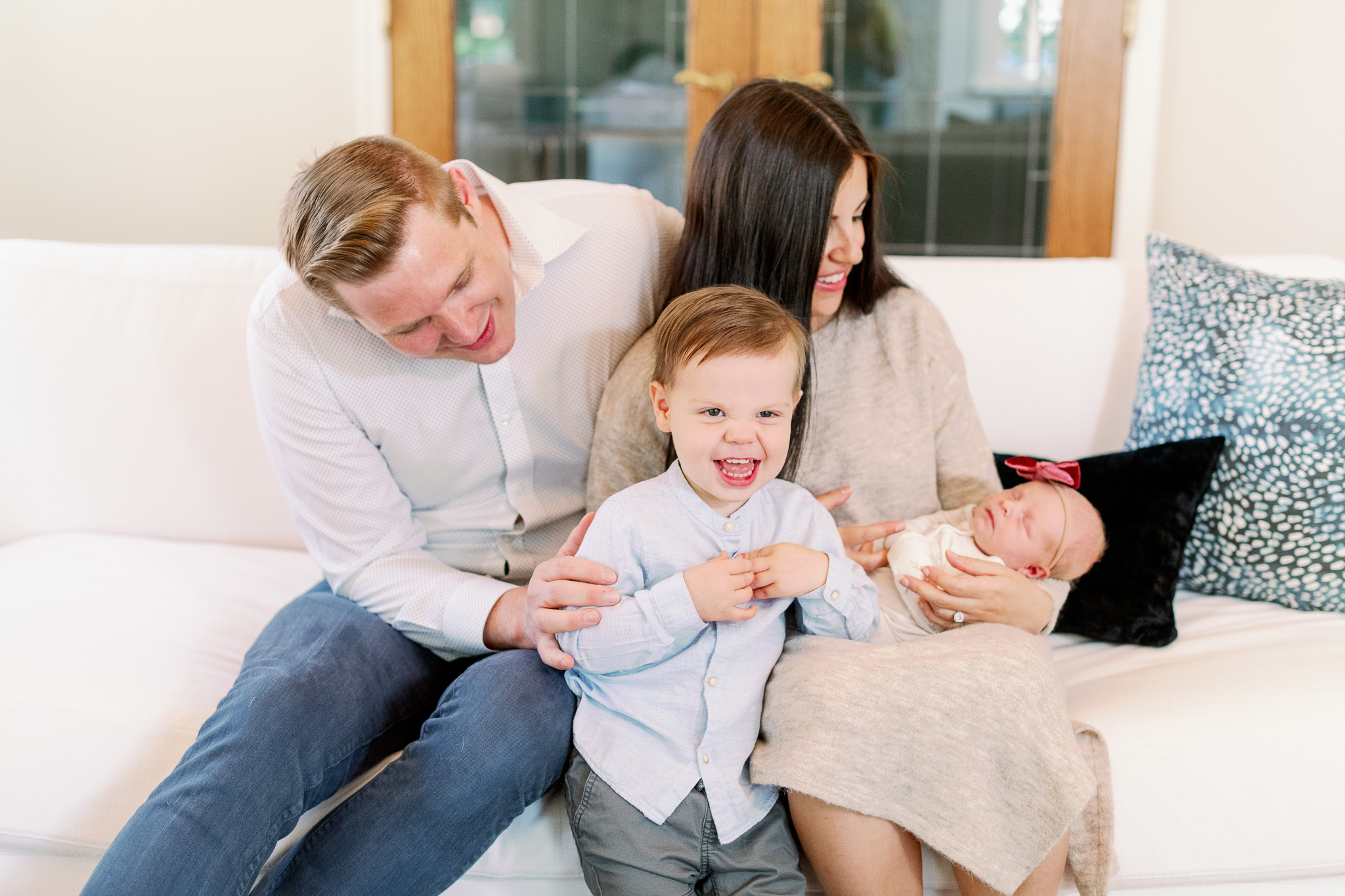 Elmhurst in-home newborn family session – chicago naples lifestyle family photographer-2