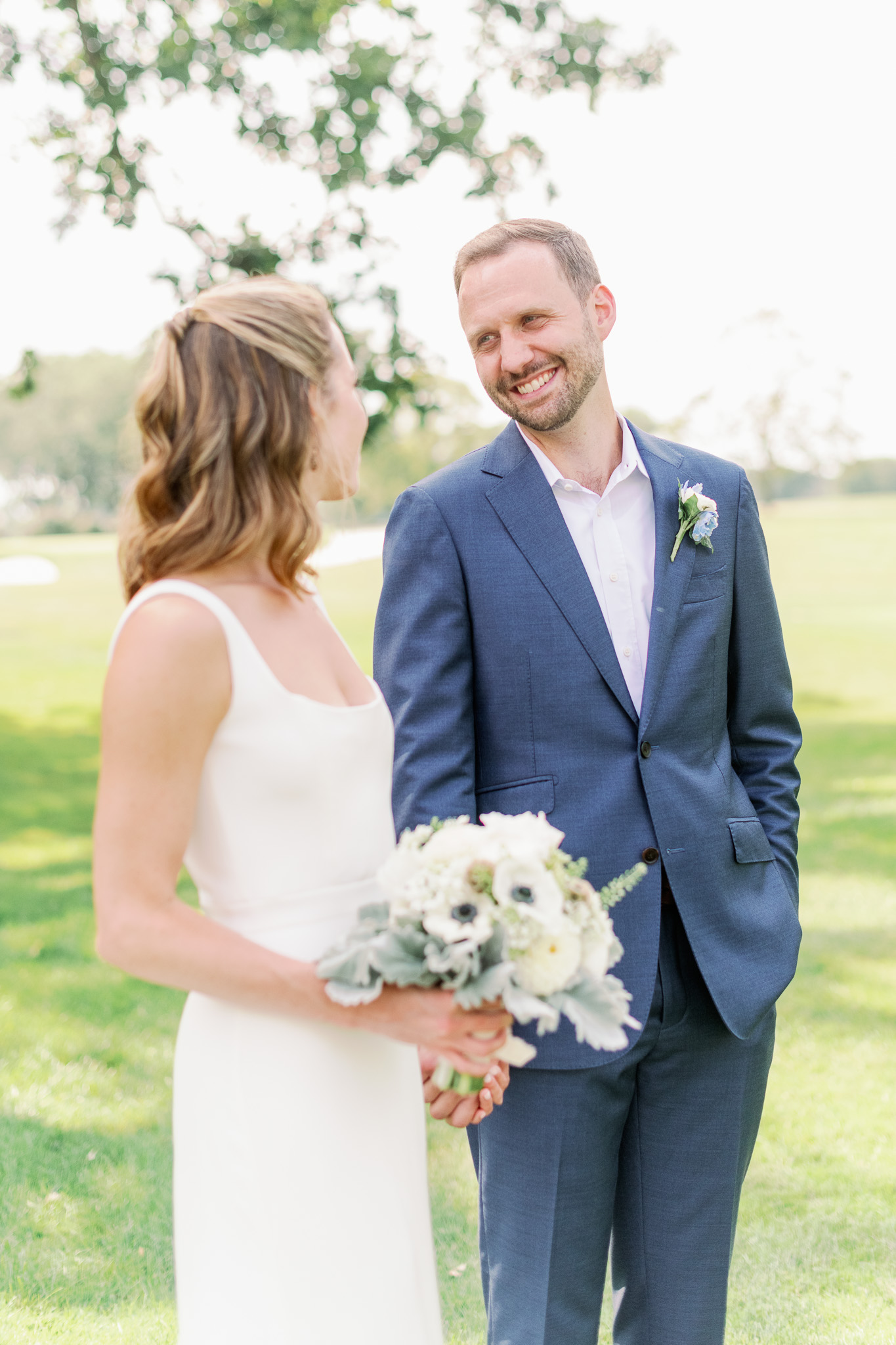 Intimate Wedding at Knollwood Country Club Lake Forest – Chicago Naples Wedding Elopement Photographer-37