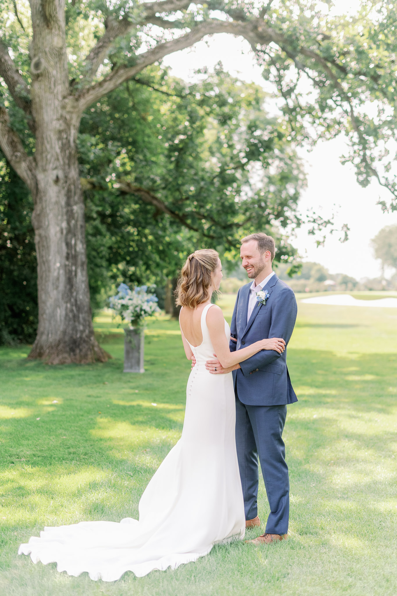 Intimate Wedding at Knollwood Country Club Lake Forest – Chicago Naples Wedding Elopement Photographer-41