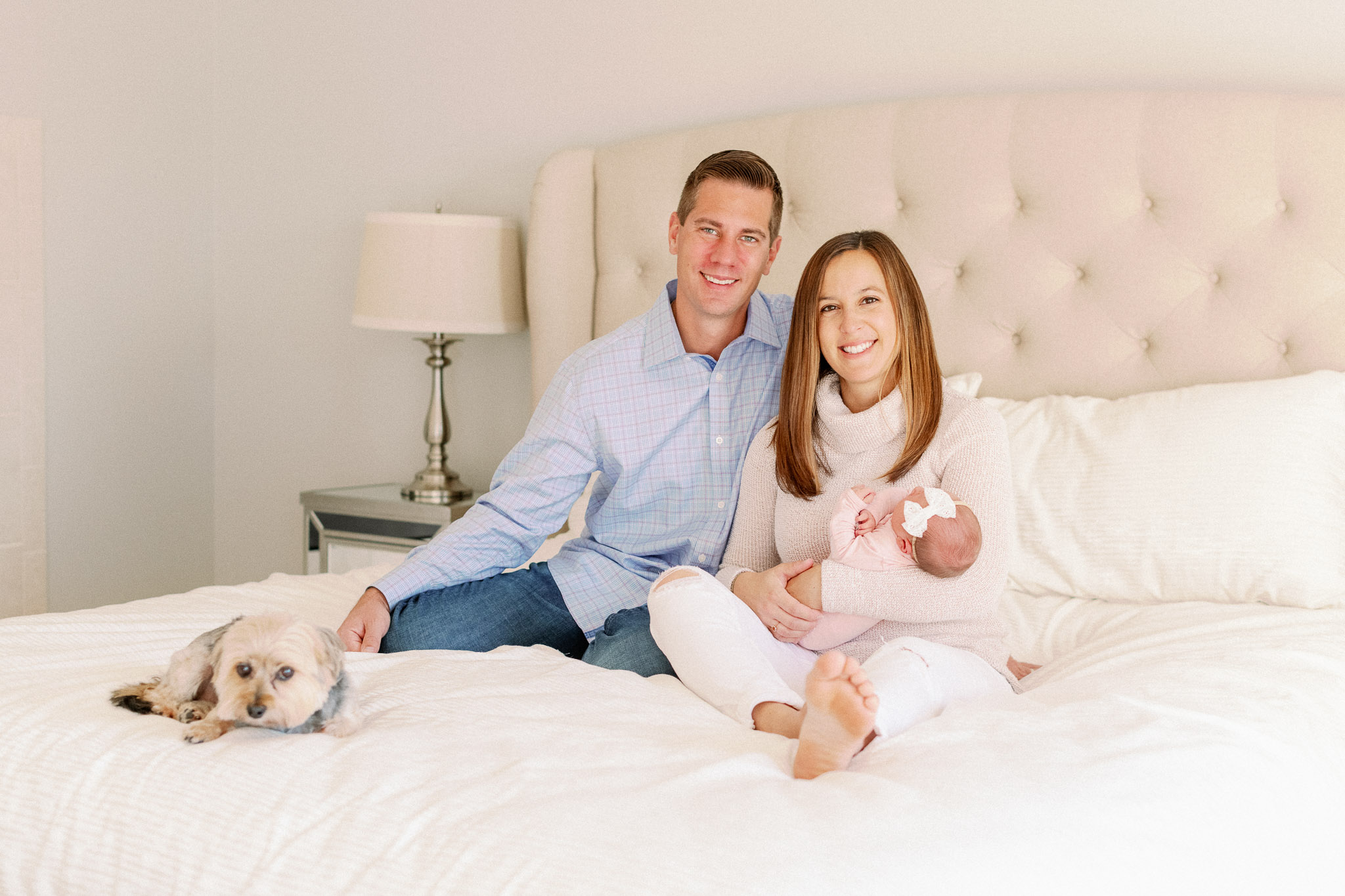 Naperville In-Home Newborn Family Photos – Chicago + Naples Fine Art Newborn Family Photographer-28