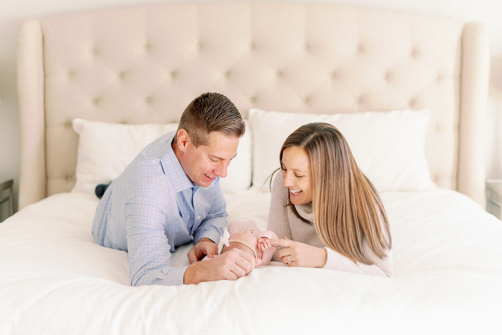 Naperville In-Home Newborn Family Photos – Chicago + Naples Fine Art Newborn Family Photographer-44