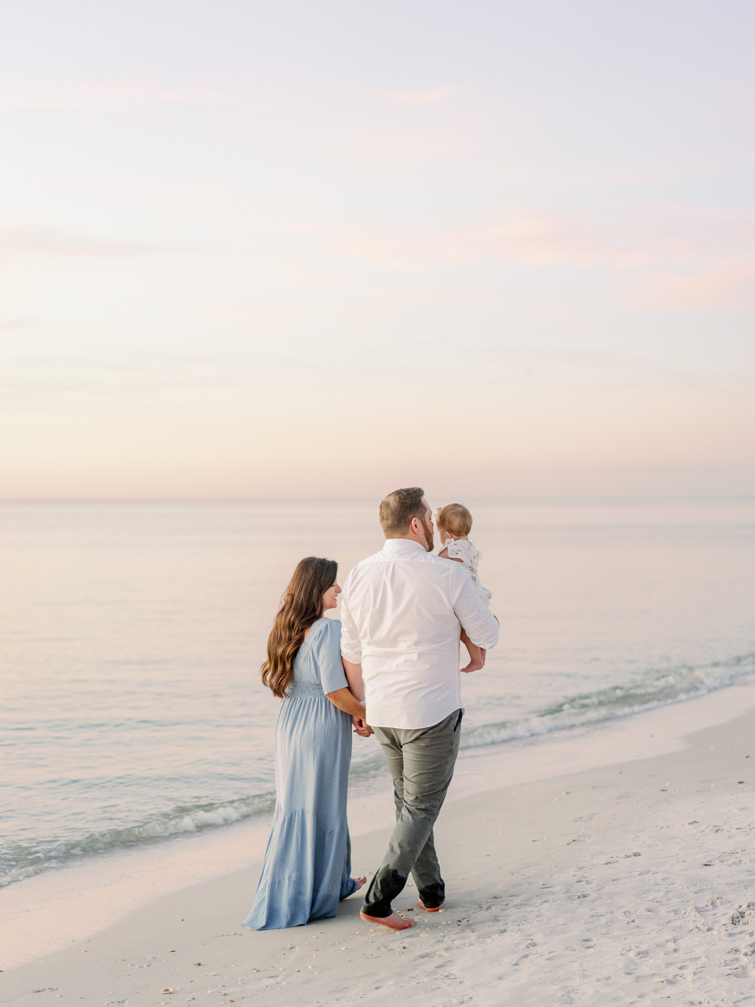 Lifestyle South Florida Family Photographer - Beach Family Session