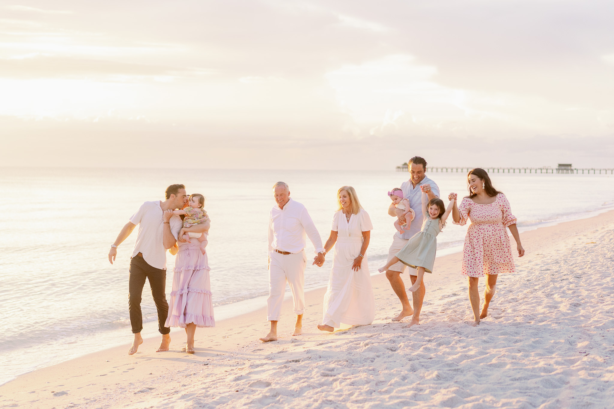 Naples Sunset Beach Photos - Florida Family Photographer