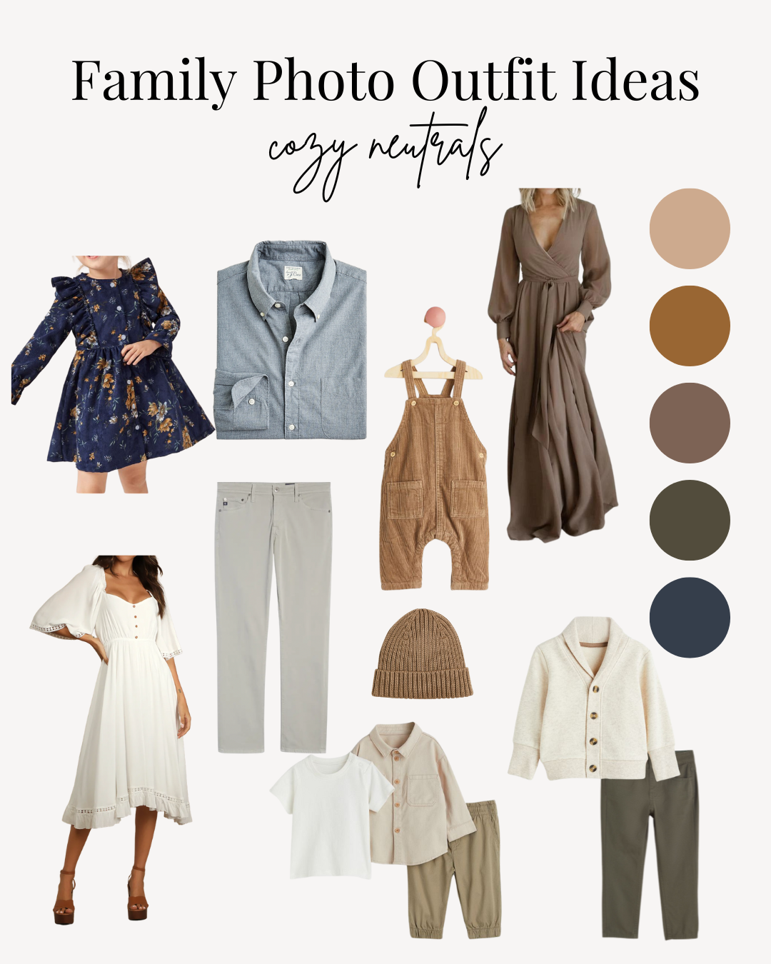 outdoor fall family outfits