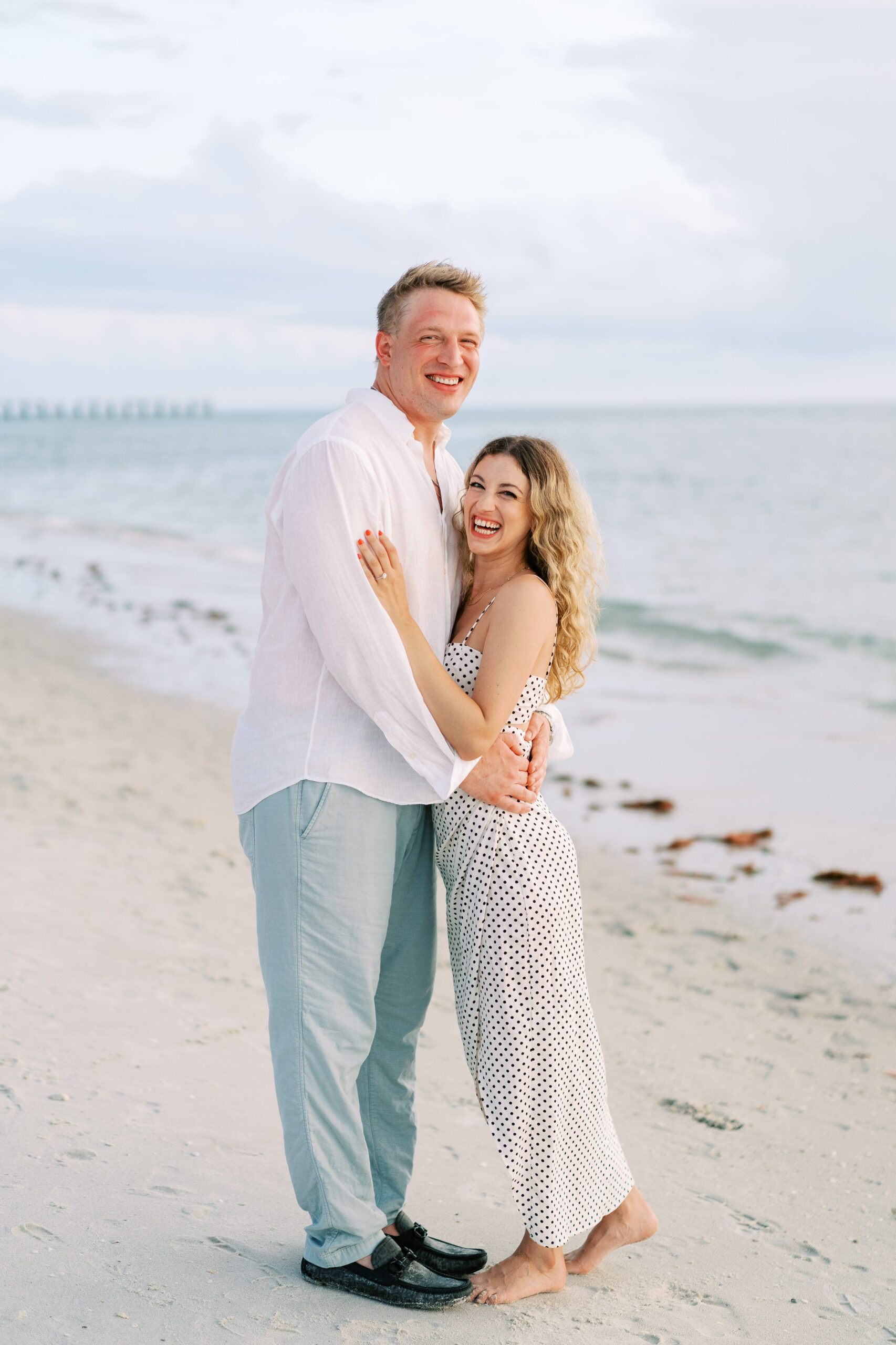 Naples Beach Proposal Photographer – Mark and Ilenia-20
