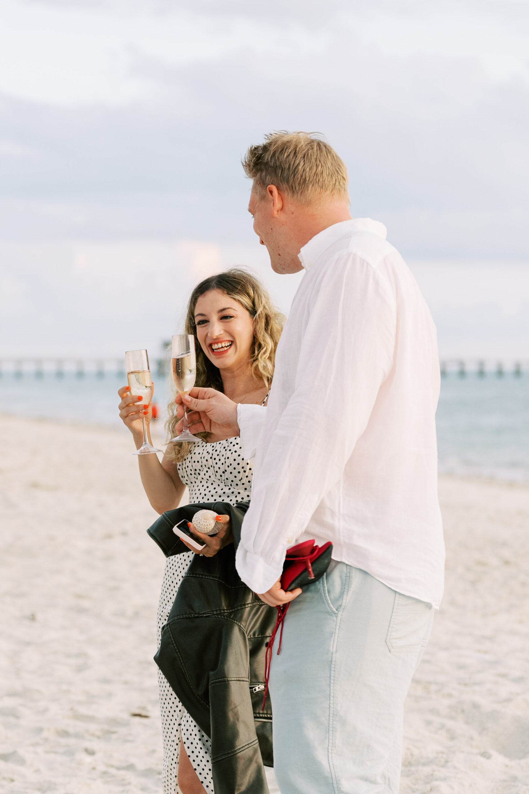 Naples Beach Proposal Photographer – Mark and Ilenia-9