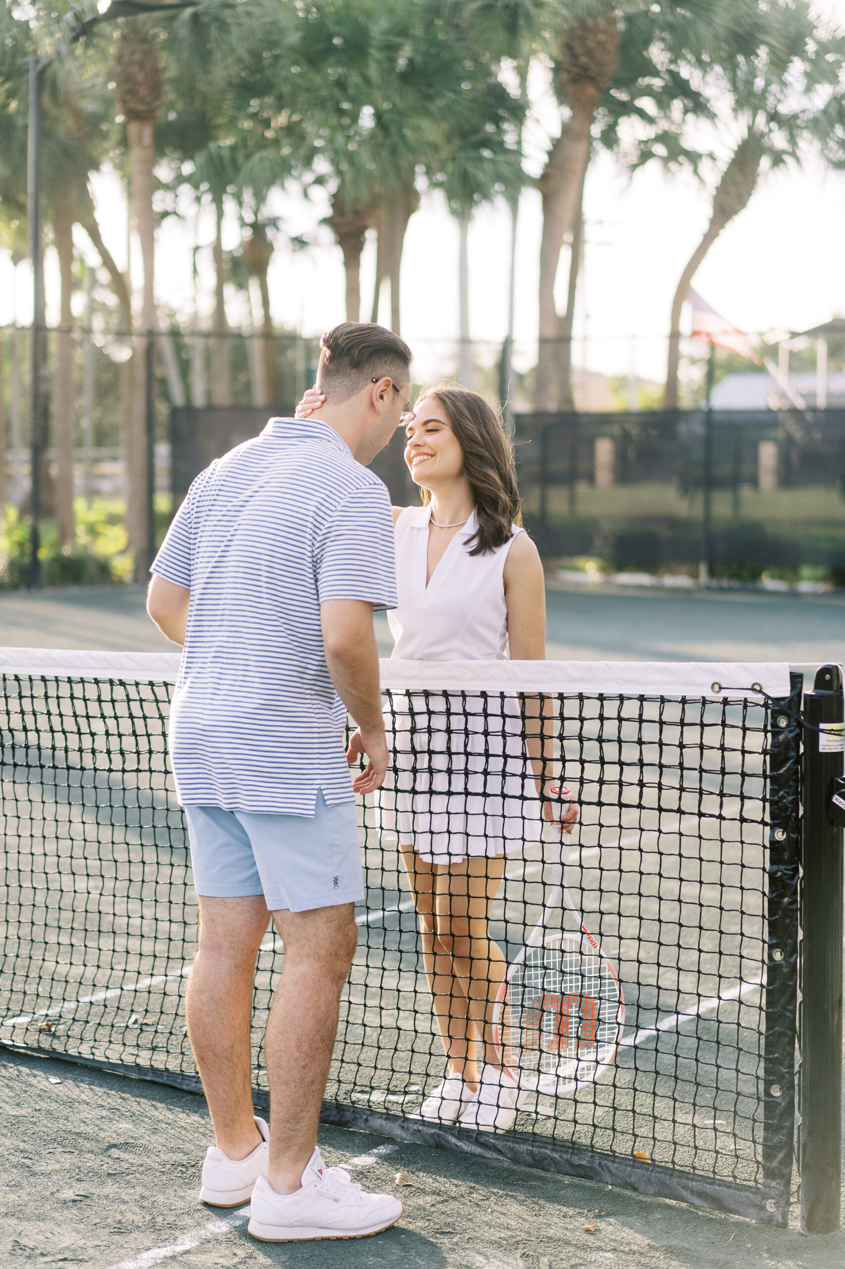 Tennis Engagement Photos