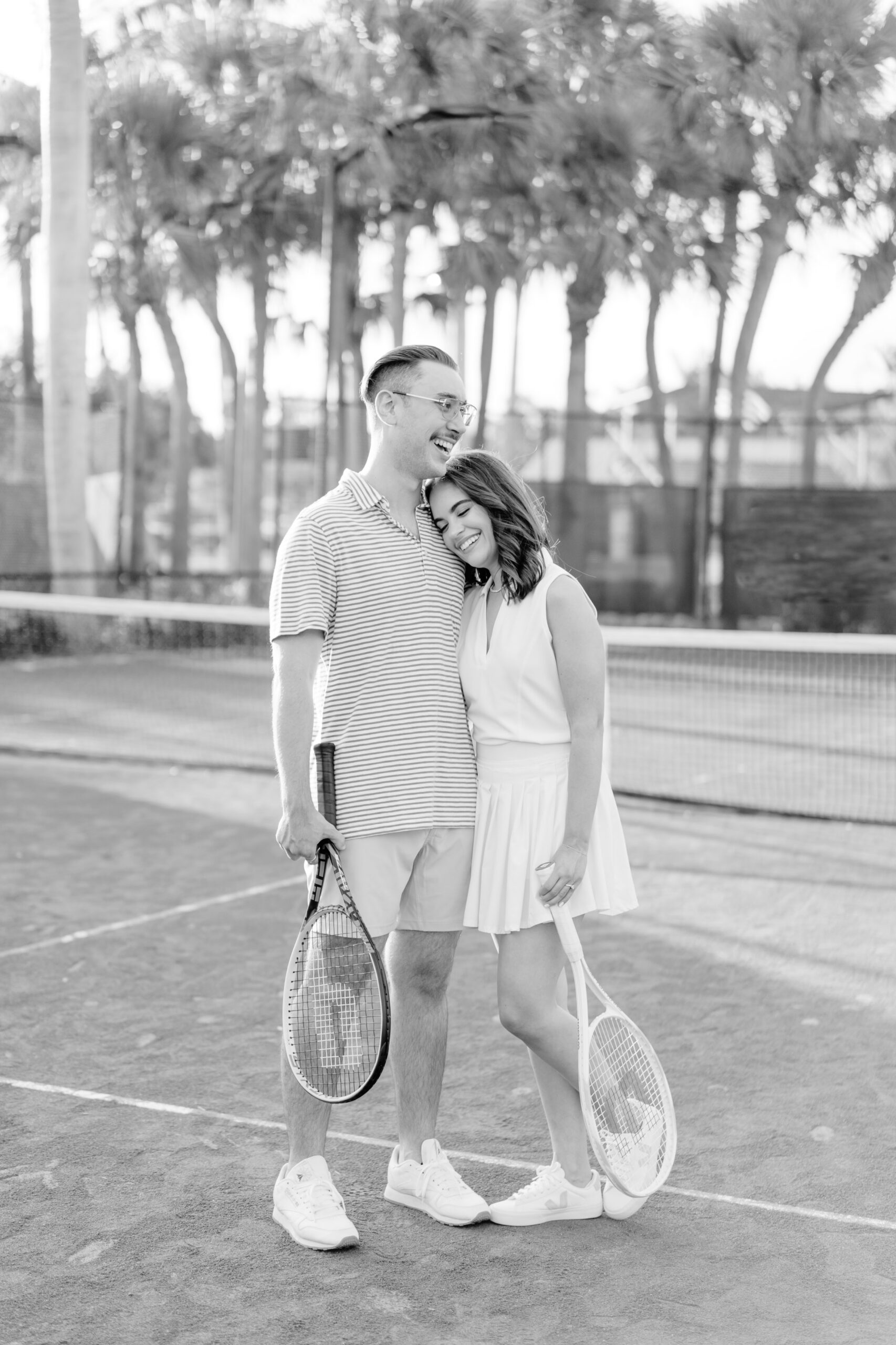Miami Engagement Photographer - Tennis Engagement Photos-15