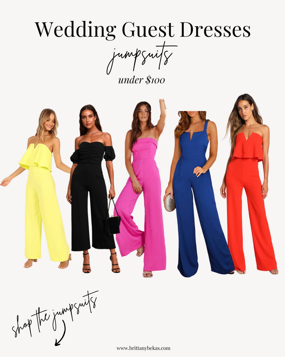 wedding guest outfit summer jumpsuit
