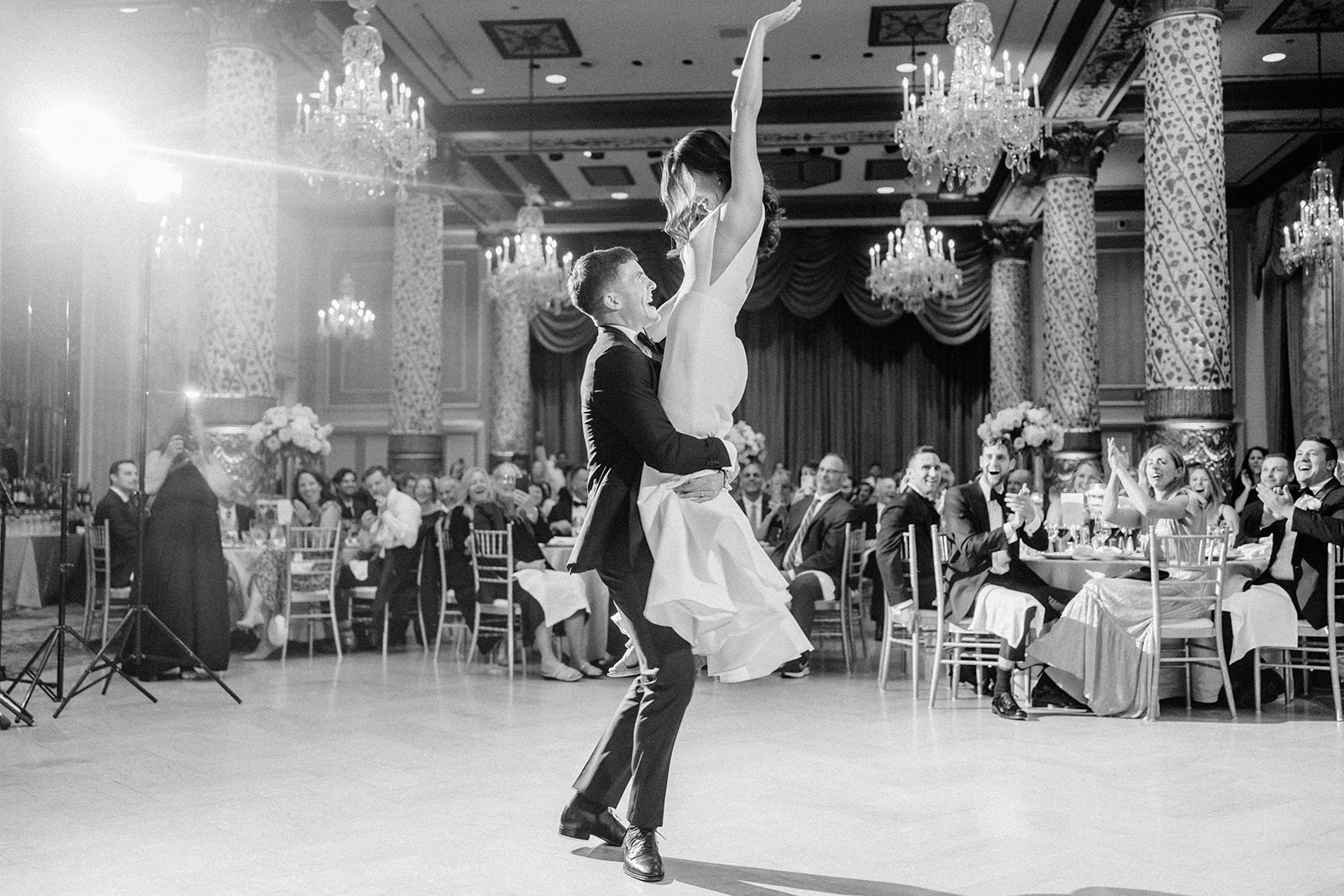 Drake Hotel Chicago Ballroom Wedding