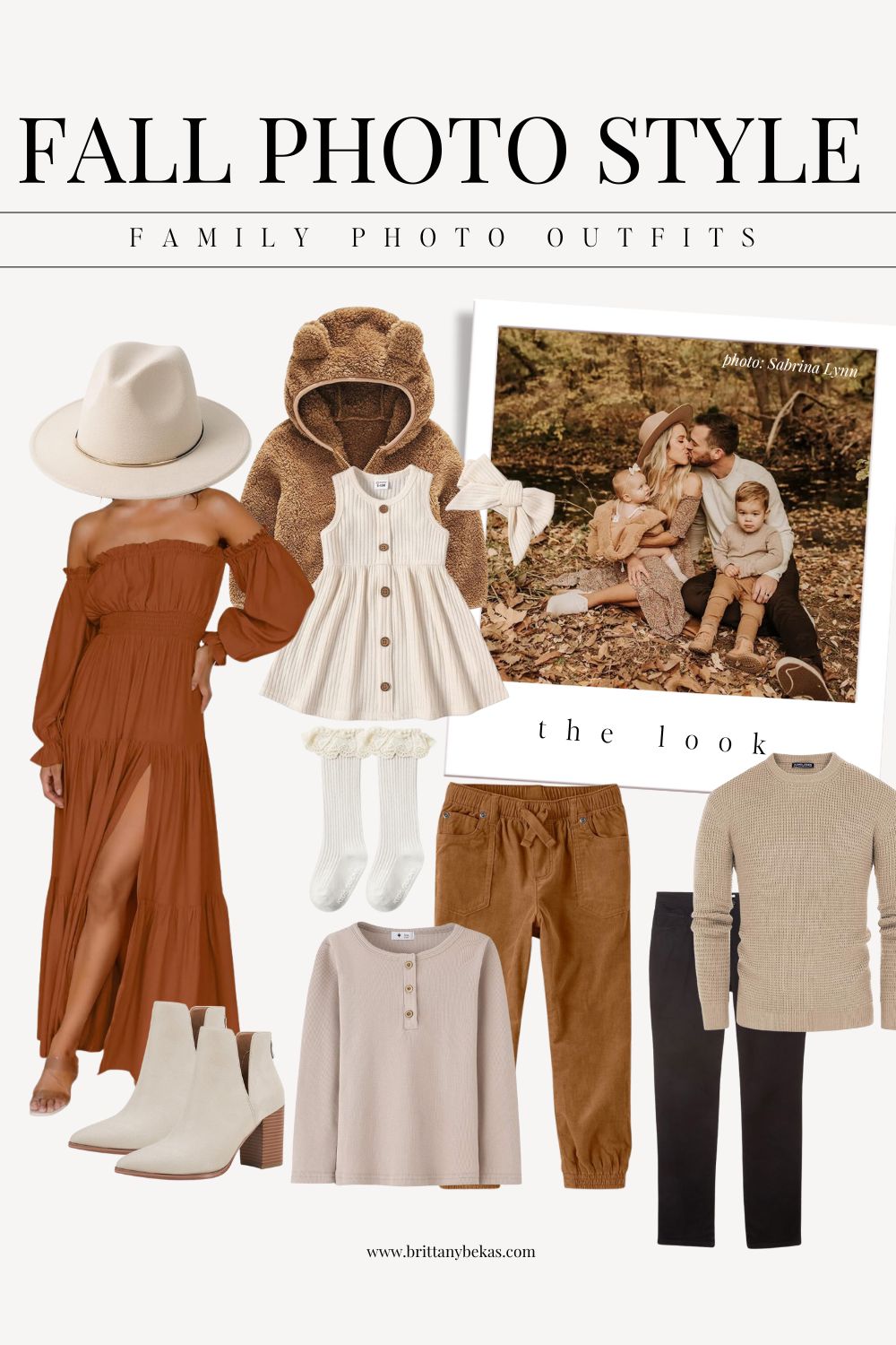 Neutral Fall Family Photo Outfits -20