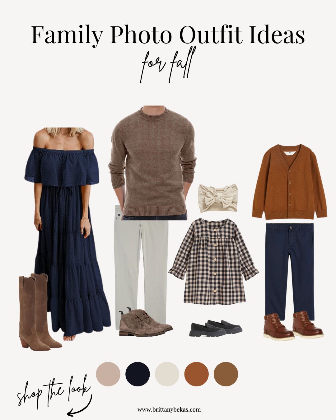 Fall Family Picture Colors and Outfits