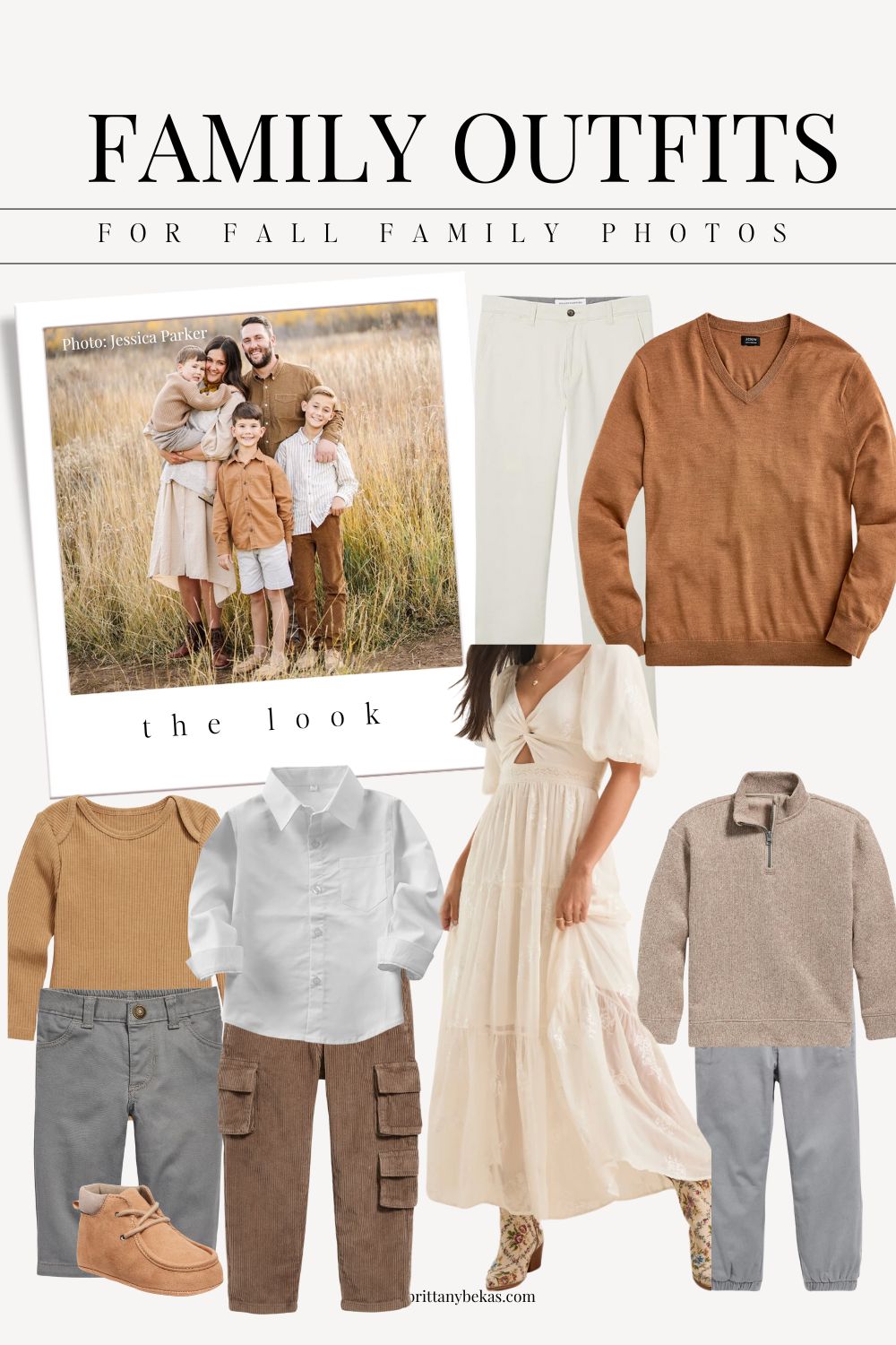 Brown Fall Family Photo Outfits -22