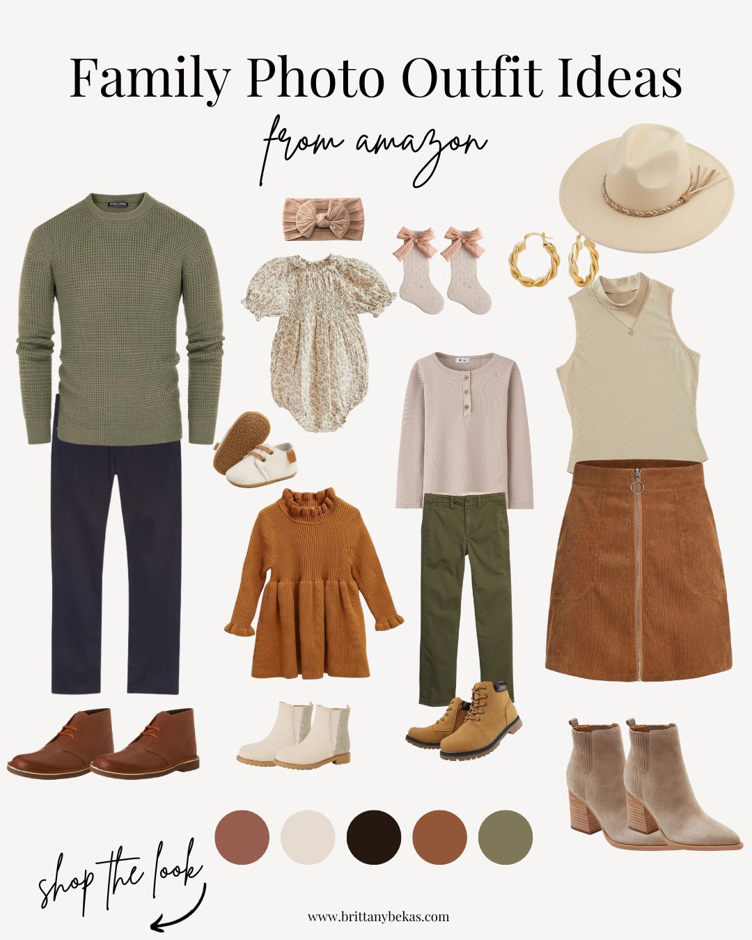Fall family photo outfits from Amazon