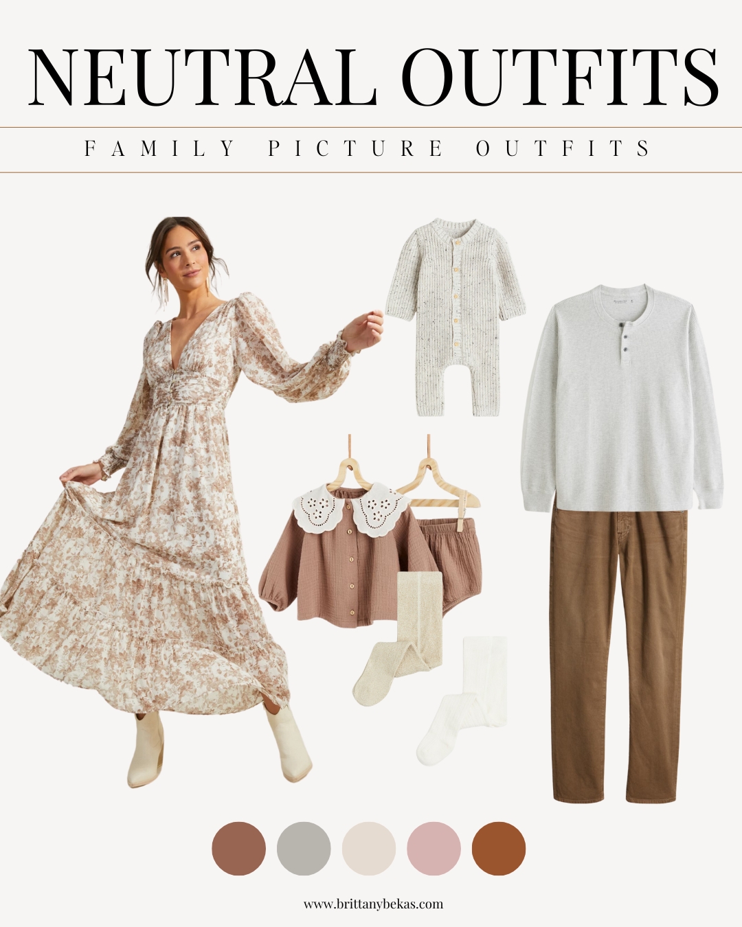 Neutral Family Photo Outfits7