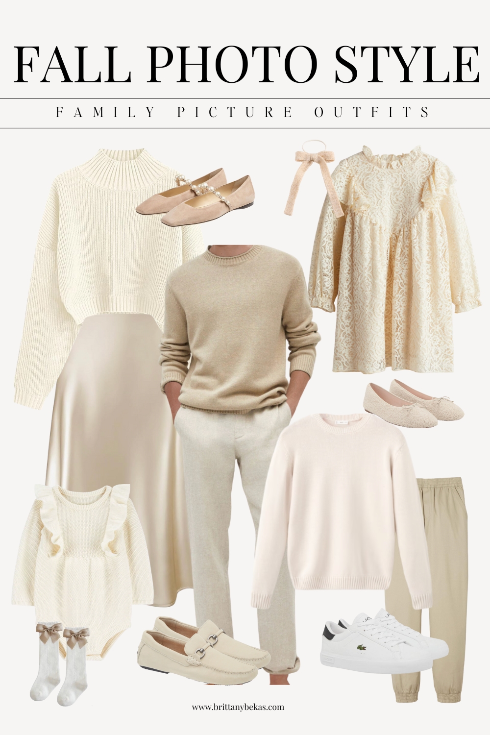Neutral Fall Family Outfits Pictures