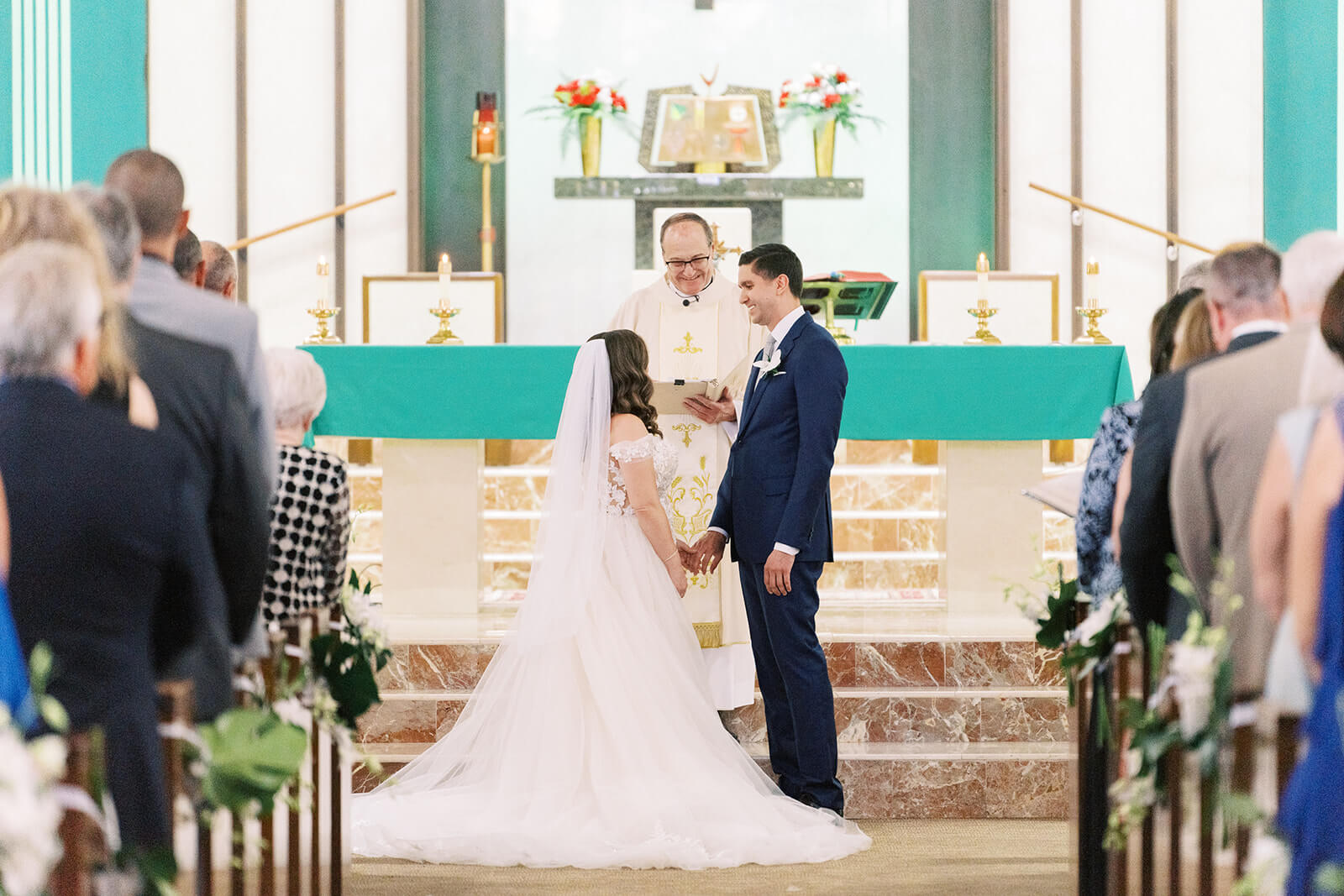 St. Francis Xavier Catholic Church Wedding | Fort Myers