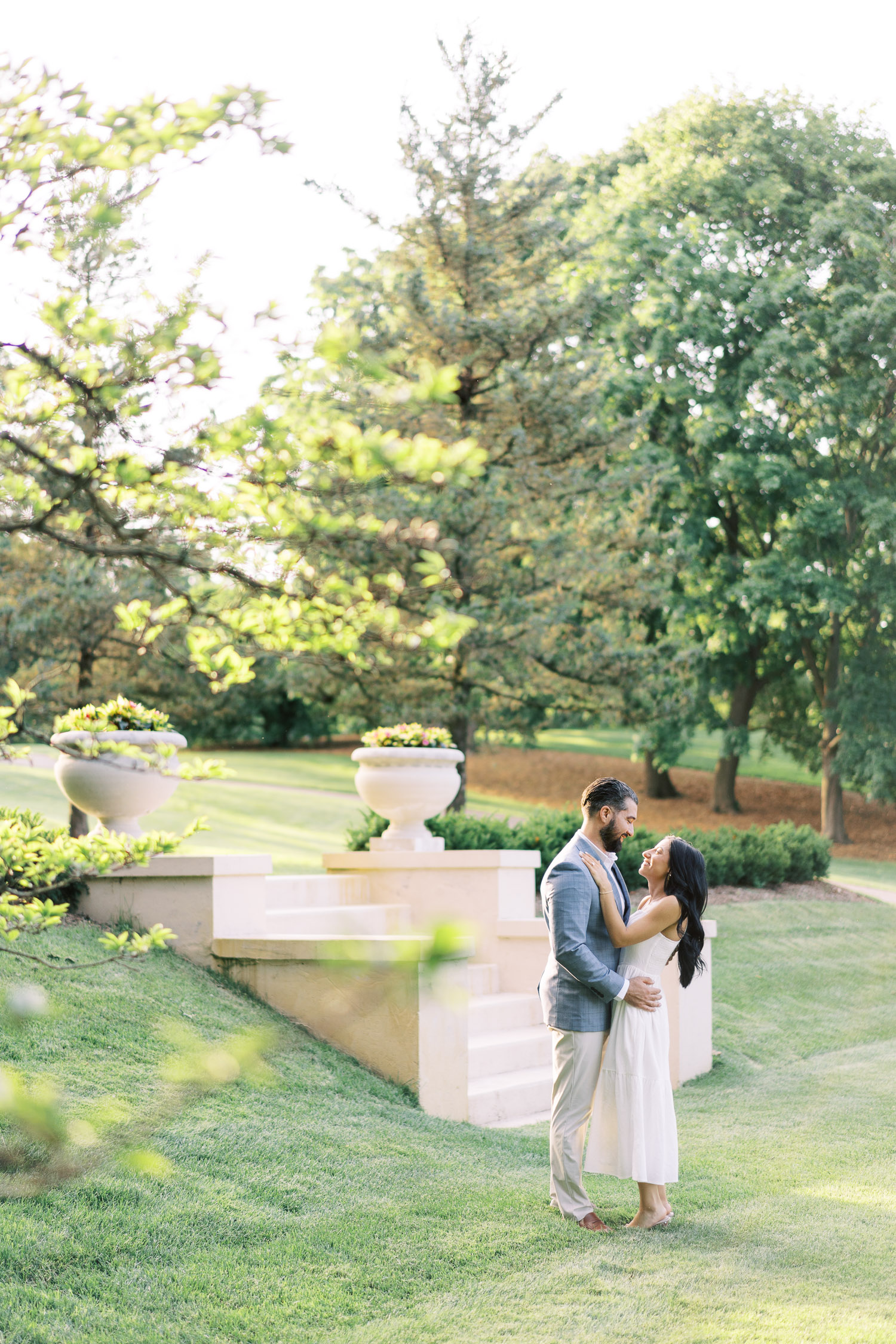 Outdoor Engagement Photo Locations in Chicago Area