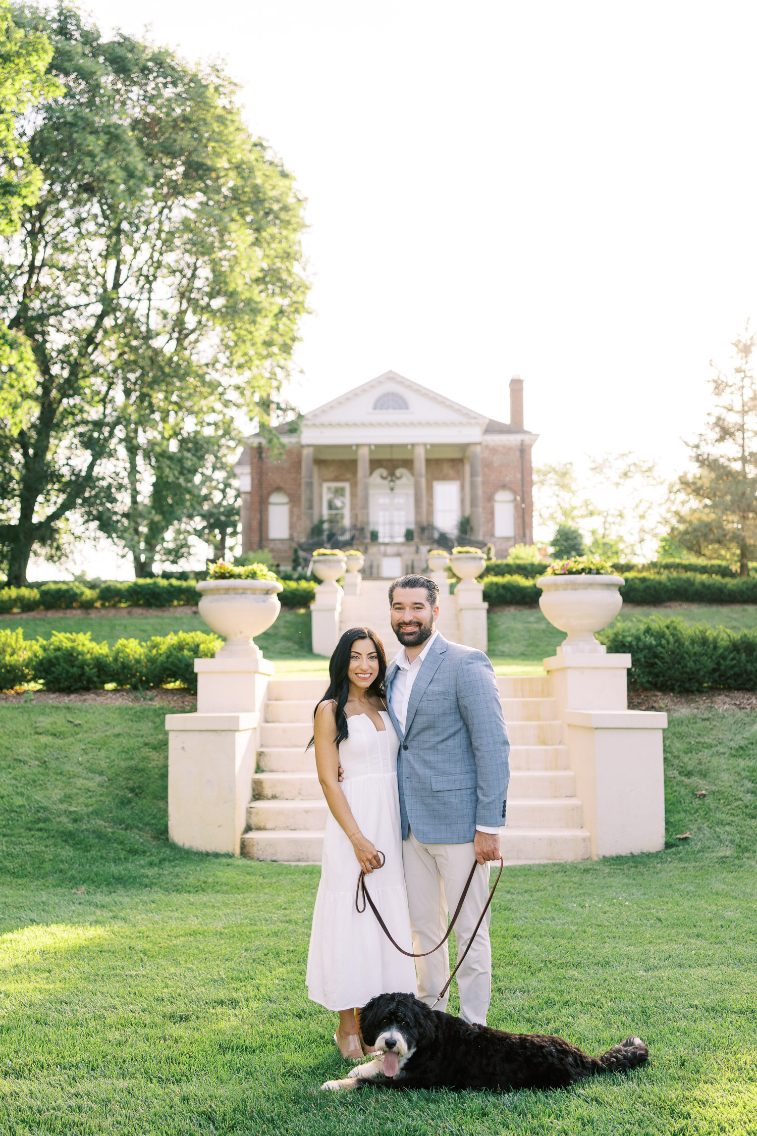 Engagement Photos at Cantigny Park