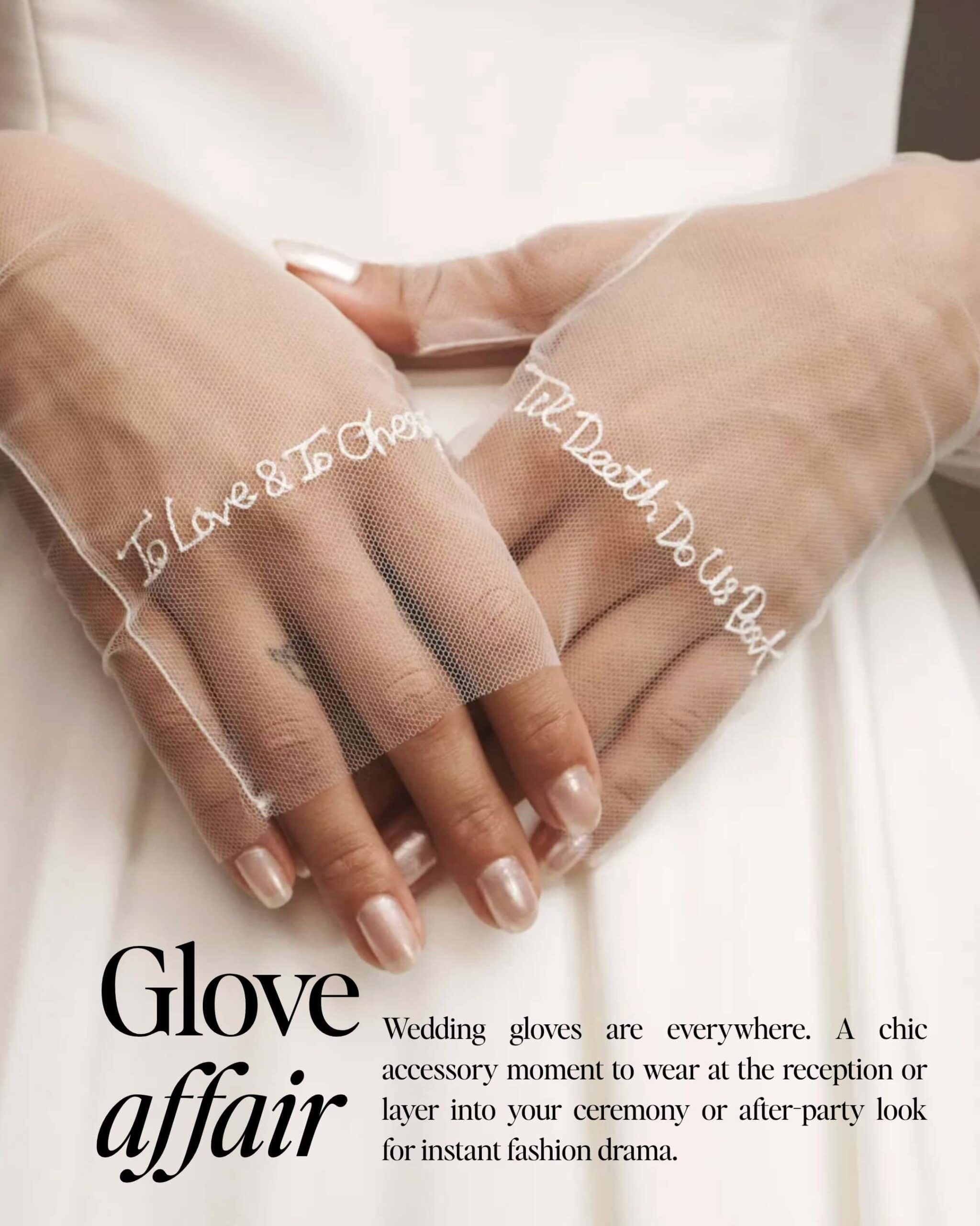 Bridal Trends 2026 - Gloves