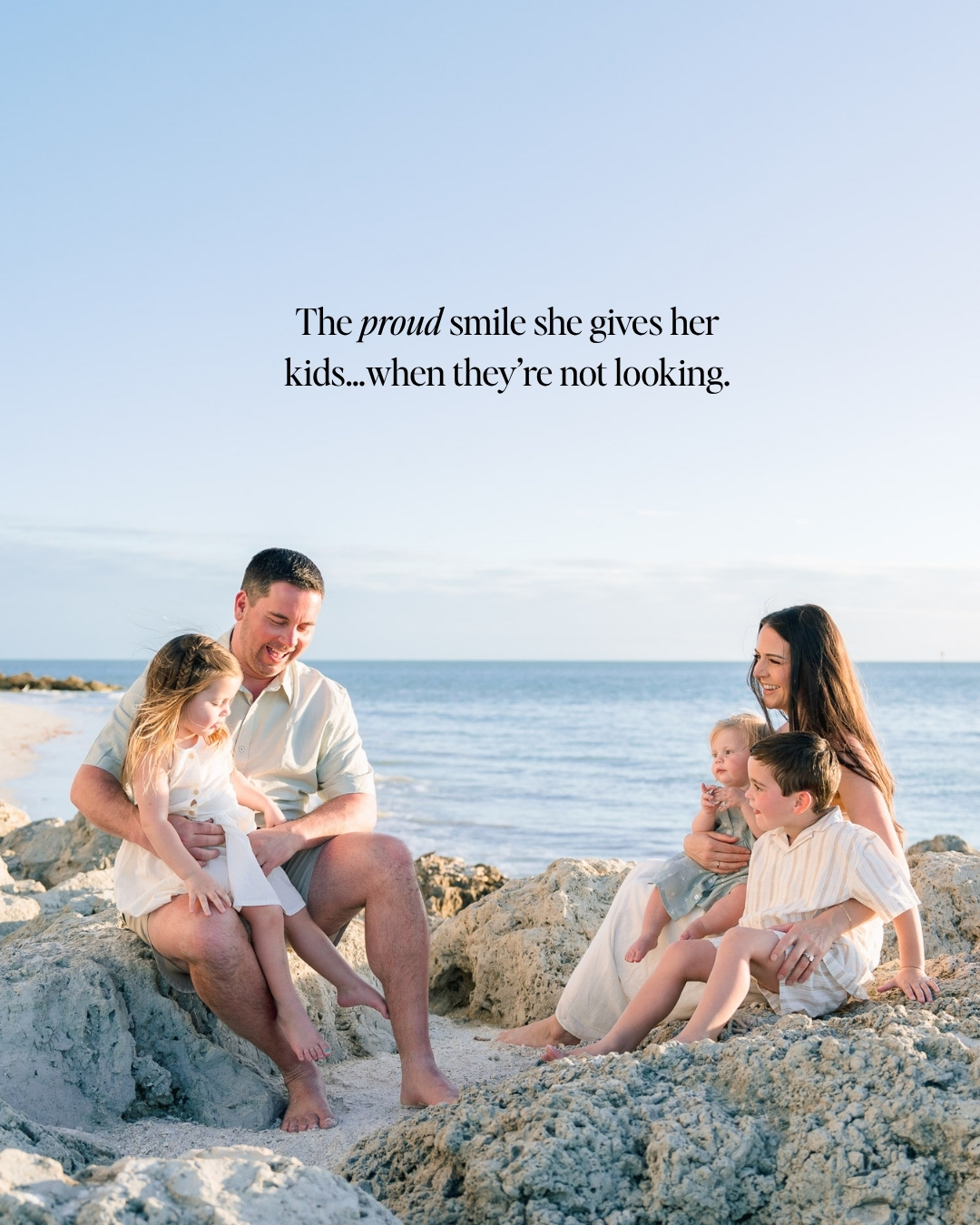 family in marco island beach photos