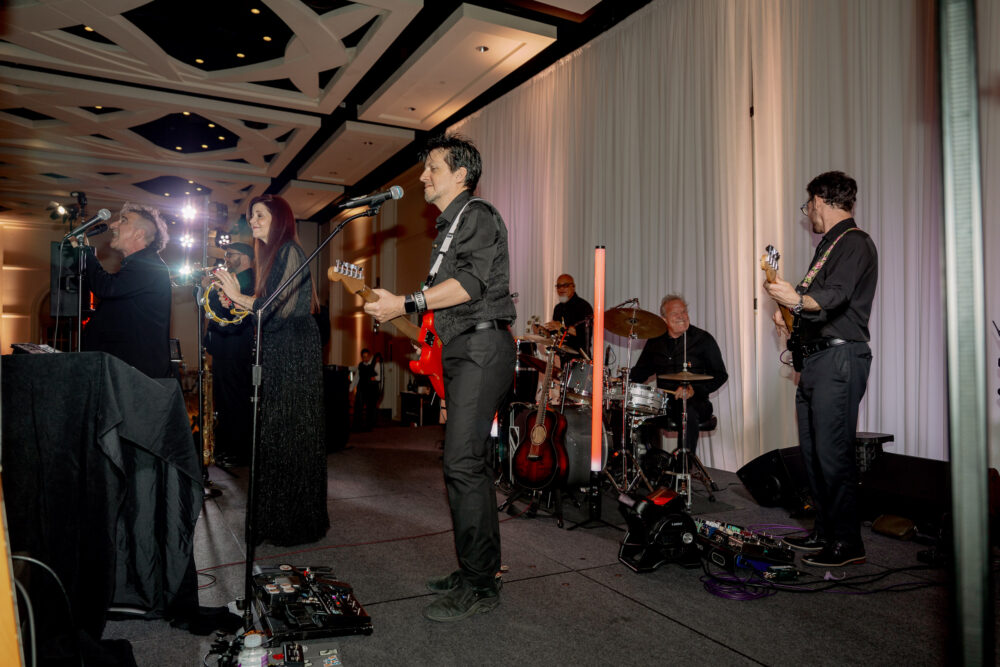 Foreman Productions band performing at Ritz-Carlton Naples reception