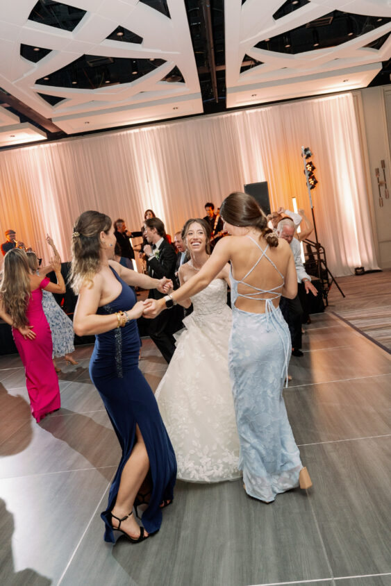Dance floor at Ritz-Carlton Naples wedding reception