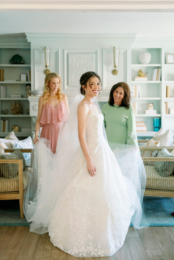 Elie Saab bridal gown at the Ritz Carlton Naples