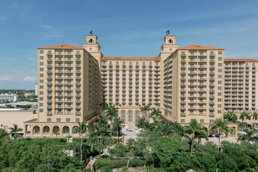 Ritz-Carlton Naples Drone Photo