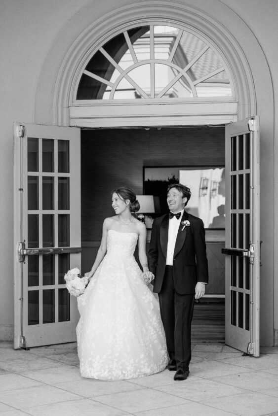 Guests celebrating at Ritz-Carlton Naples wedding reception