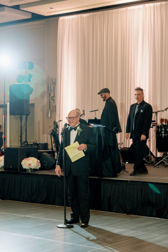 Guests celebrating at Ritz-Carlton Naples wedding reception
