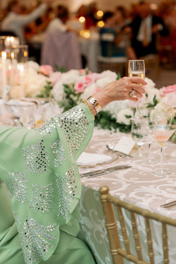 Wedding florals by Focus Floral at Ritz-Carlton Naples reception