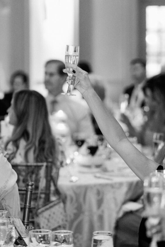 Guests celebrating at Ritz-Carlton Naples wedding reception