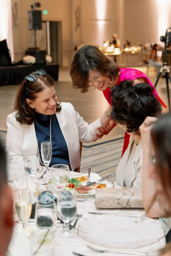 Guests celebrating at Ritz-Carlton Naples wedding reception
