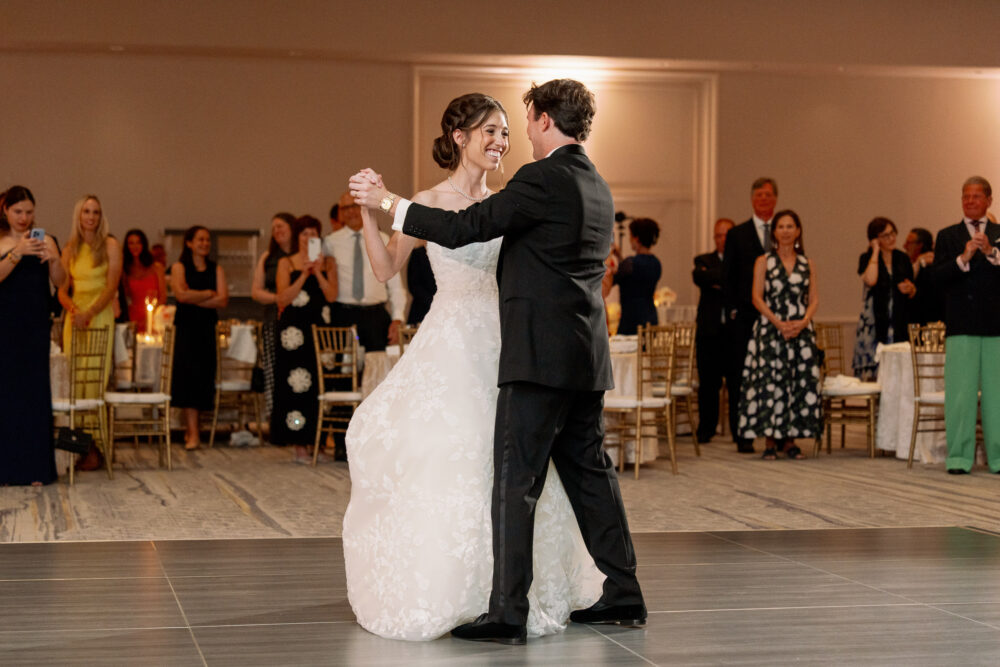Bride and groom first dance at Ritz-Carlton Naples wedding
